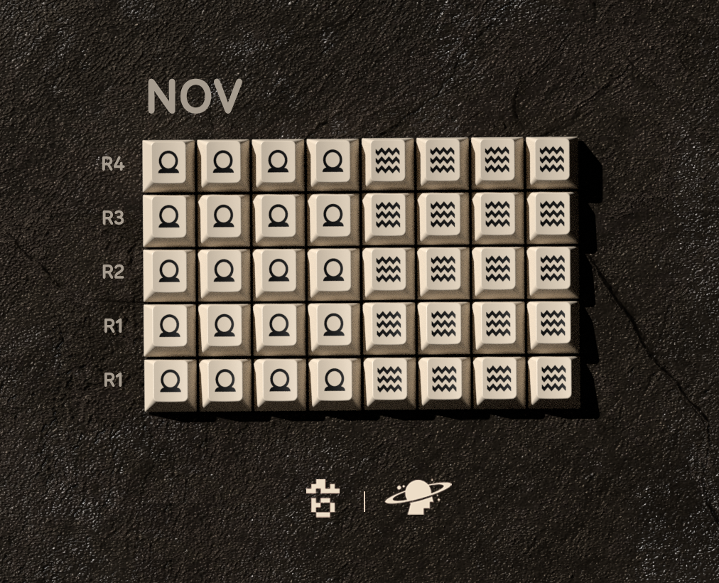 MW Nile Keycaps